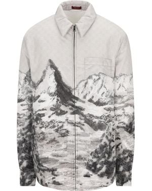 Gucci Gg Jacket - Gray