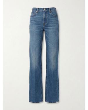 Gucci Flared Stretch Denim Jeans - Blue