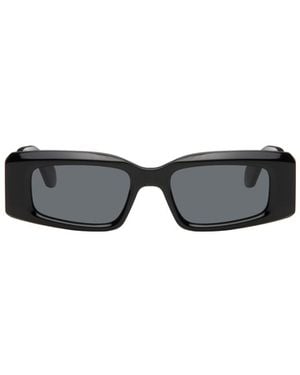 Alaïa Alaïa Rectangle Frame Sunglasses - White