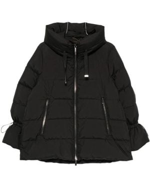 Moorer Hooded Down Jacket - Black