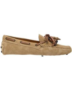 Tod's Gommino Suede Loafers - Brown