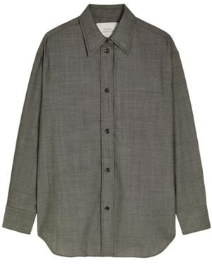 Studio Nicholson Rouen Wool Shirt - Grey