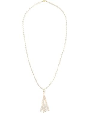 Jennifer Behr Tone Crystal Necklace - White