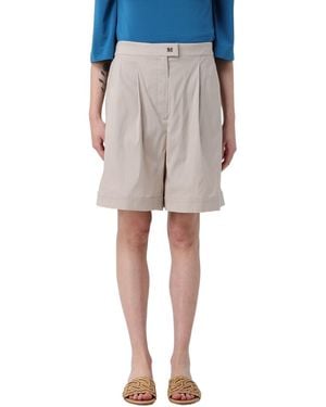 Max Mara Beachwear Medeola Tailored Shorts - Natural