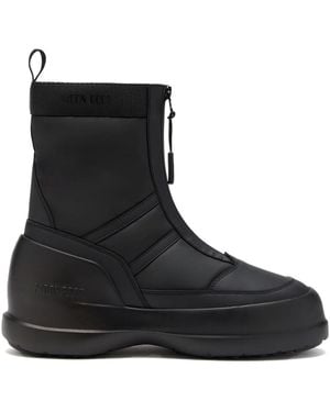 Moon Boot Zippered Boots - Black