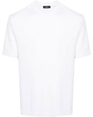 Herno Short-Sleeved Crewneck T-Shirt - White