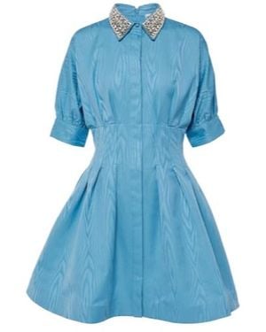 Rebecca Vallance Cielo Embellished Corset Dress - Blue