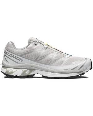 Salomon Lab Salomon Xt-6 Quicklace Running Shoes - Grey