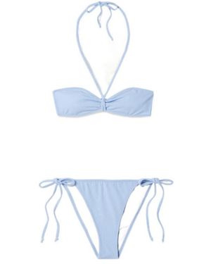 Lisa Marie Fernandez Minimalist Bikini - White
