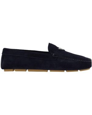 Prada Logo Love Shoes - Blue