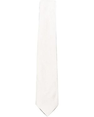 Tom Ford Pointed-Tip Tie - White