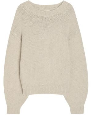 KHAITE Cashmere Jumper - Natural