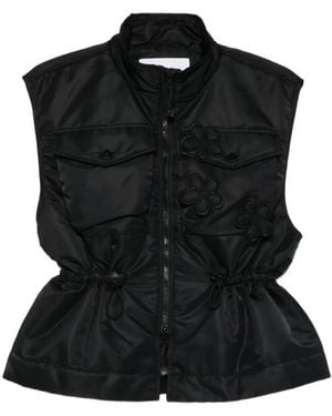 Cecilie Bahnsen Bree Gilet - Black