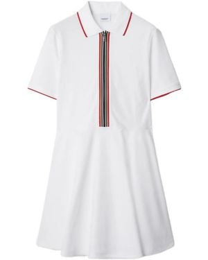 Burberry Polo Dress - White