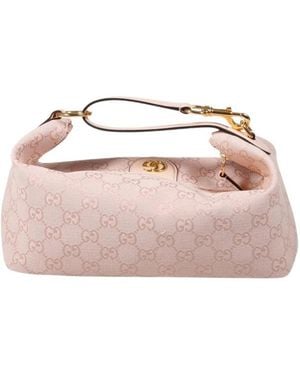 Gucci Monogram Shoulder Bag - Pink