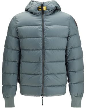 Parajumpers Pharrel Hooded Down Jacket - Blue