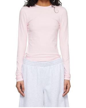 Skims Long-Sleeved T-Shirt - Purple