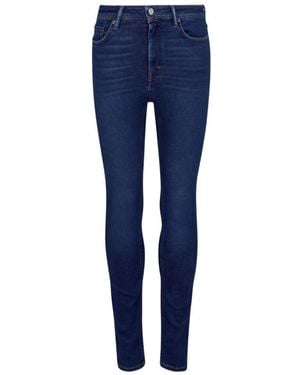 Acne Studios Logo Jeans - Blue