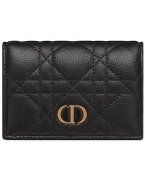 Dior Caro Xs Wallet - Black