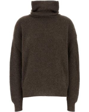 Uma Wang Turtleneck Sweater - Brown