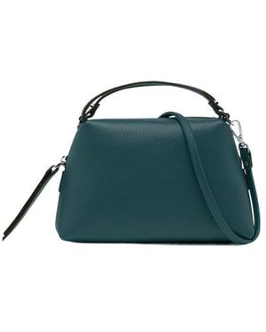 Gianni Chiarini Zippered Shoulder Bag - Green