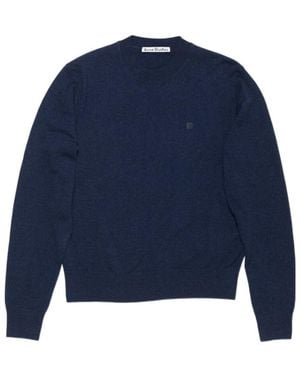 Acne Studios Crewneck Jumper - Blue