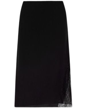 Zadig & Voltaire Jayla Lace Midi Skirt - Black