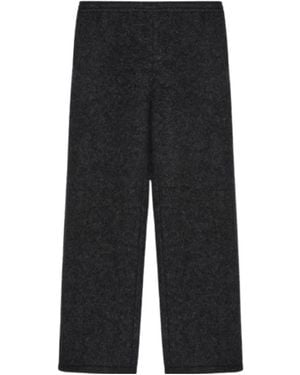 Jil Sander Straight-Leg Casual Trousers - Black