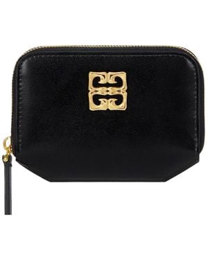 Givenchy 4G Liquid Zipped Wallet - Black