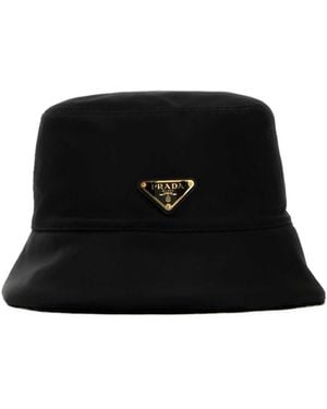 Prada Logo Hat - Black