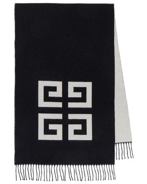 Givenchy Patterned Scarf - Black