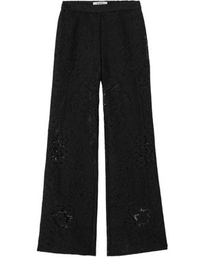 Sea Lace Pants - Black