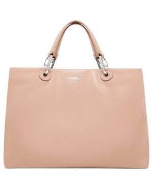 Emporio Armani Logo Tote Bag - Pink