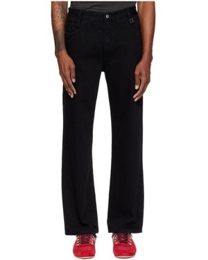 WOOYOUNGMI Straight-Leg Jeans - Black