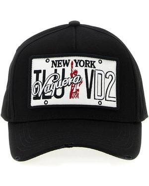 DSquared² Vaquera X Baseball Cap - Black