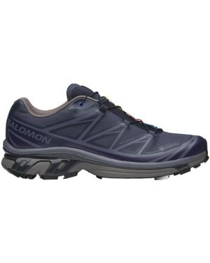 Salomon Lab Salomon Xt-6 Gore-Tex Lace-Up Trainers - Blue