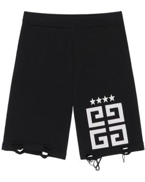 Givenchy 4G Stars Bermuda Shorts - Black