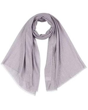 Brunello Cucinelli Plain Color Scarves - Purple