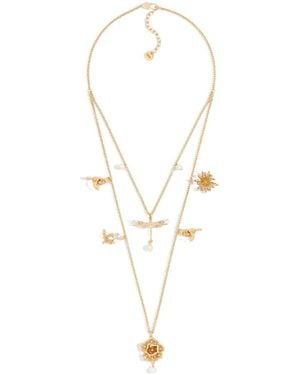 Dior Jardin De Necklace - White