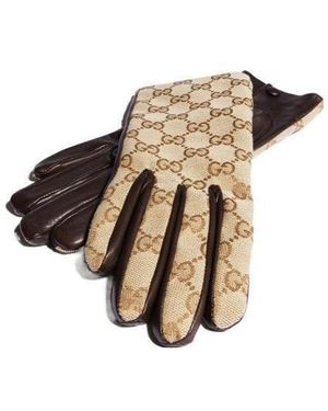 Gucci Gg Gloves - White
