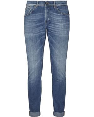 Dondup Belted Five-Pocket Jeans - Blue