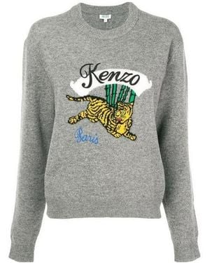 KENZO Inlaid Jumper - Grey