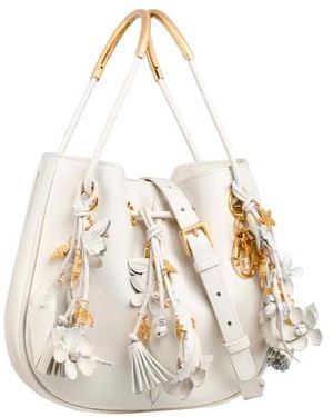 Dior Small Nolita Shoulder Bag - White