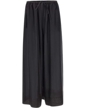 Entire studios Vento Wide-Leg Trousers - Black