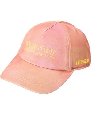 Palm Angels Gradient Printed Baseball Cap - Pink