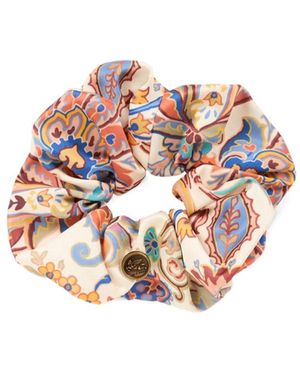 Etro Printed Hair Ties - White