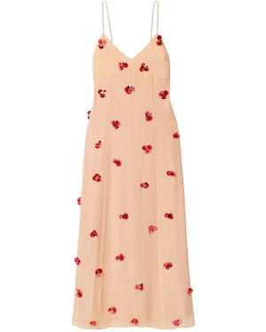 Ulla Johnson Spaghetti Strap Dress - Pink