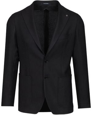 Tagliatore Single-Breasted Blazer - Black