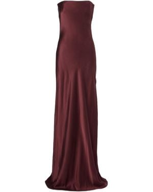 Christopher Esber Filo Silk Satin Gown - Red