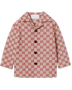 Gucci Monogram Blazer - Pink